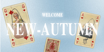 WELCOME NEW AUTUMN